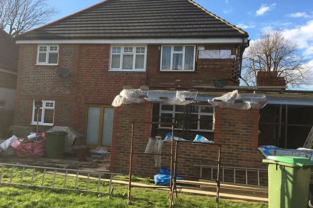 Rear extension install | Crawley, Horsham & East Grinstead